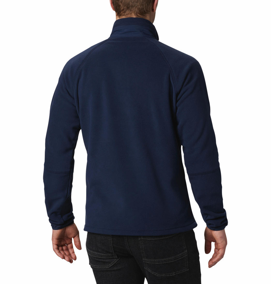 Columbia Men Blue Rapid Expedition Full Zip Fleece