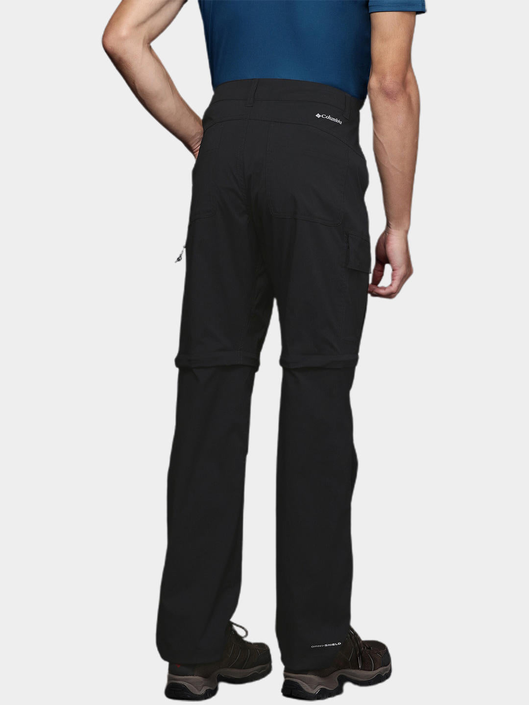 Columbia Men Black Newton Ridge Convertible Pant