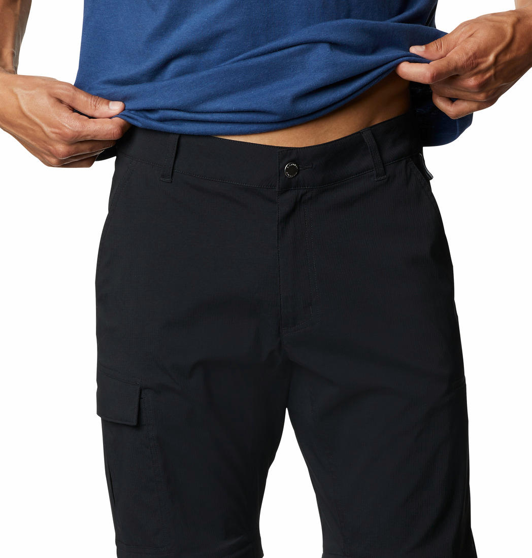 Columbia Men Black Newton Ridge Convertible Pant