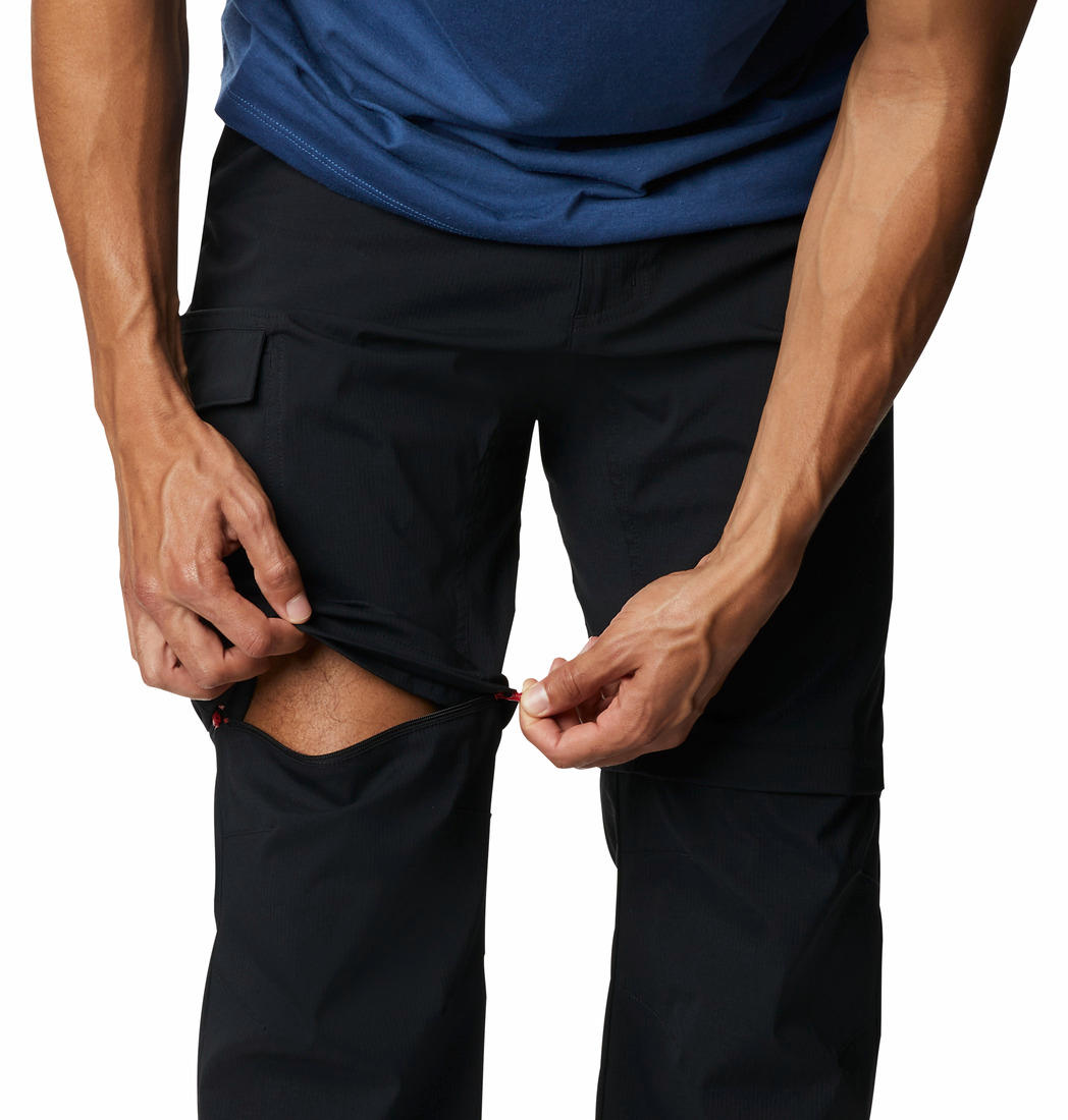 Columbia Men Black Newton Ridge Convertible Pant