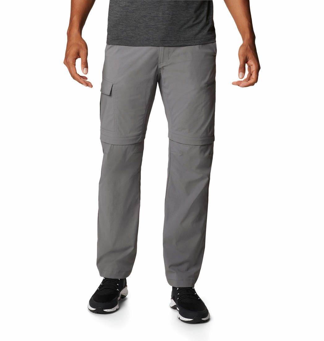 Columbia Men Grey Newton Ridge Convertible Pant