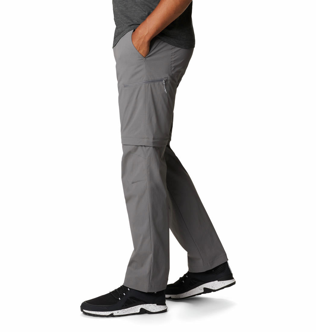 Columbia Men Grey Newton Ridge Convertible Pant