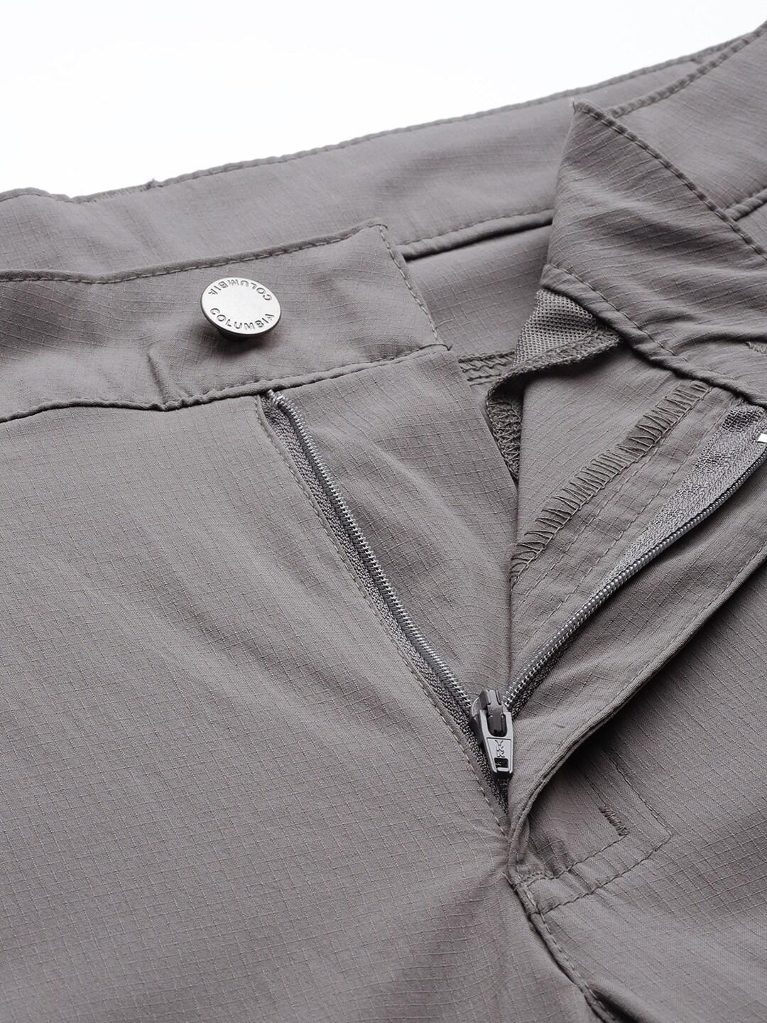 Columbia Men Grey Newton Ridge Convertible Pant