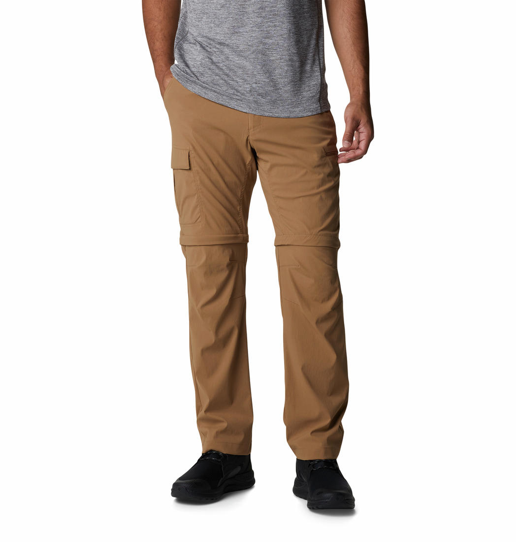 Columbia Men Brown Newton Ridge Convertible Pant