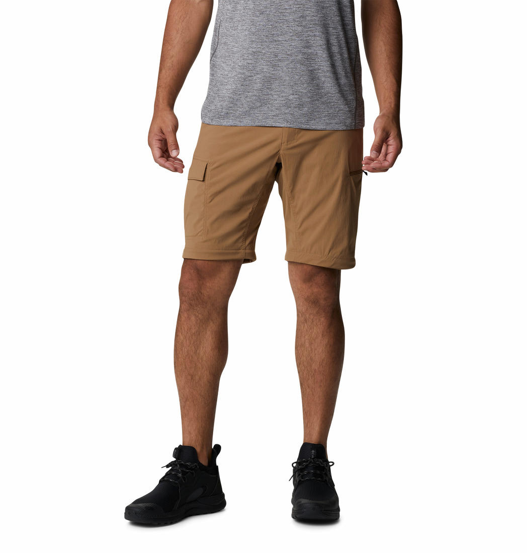 Columbia Men Brown Newton Ridge Convertible Pant