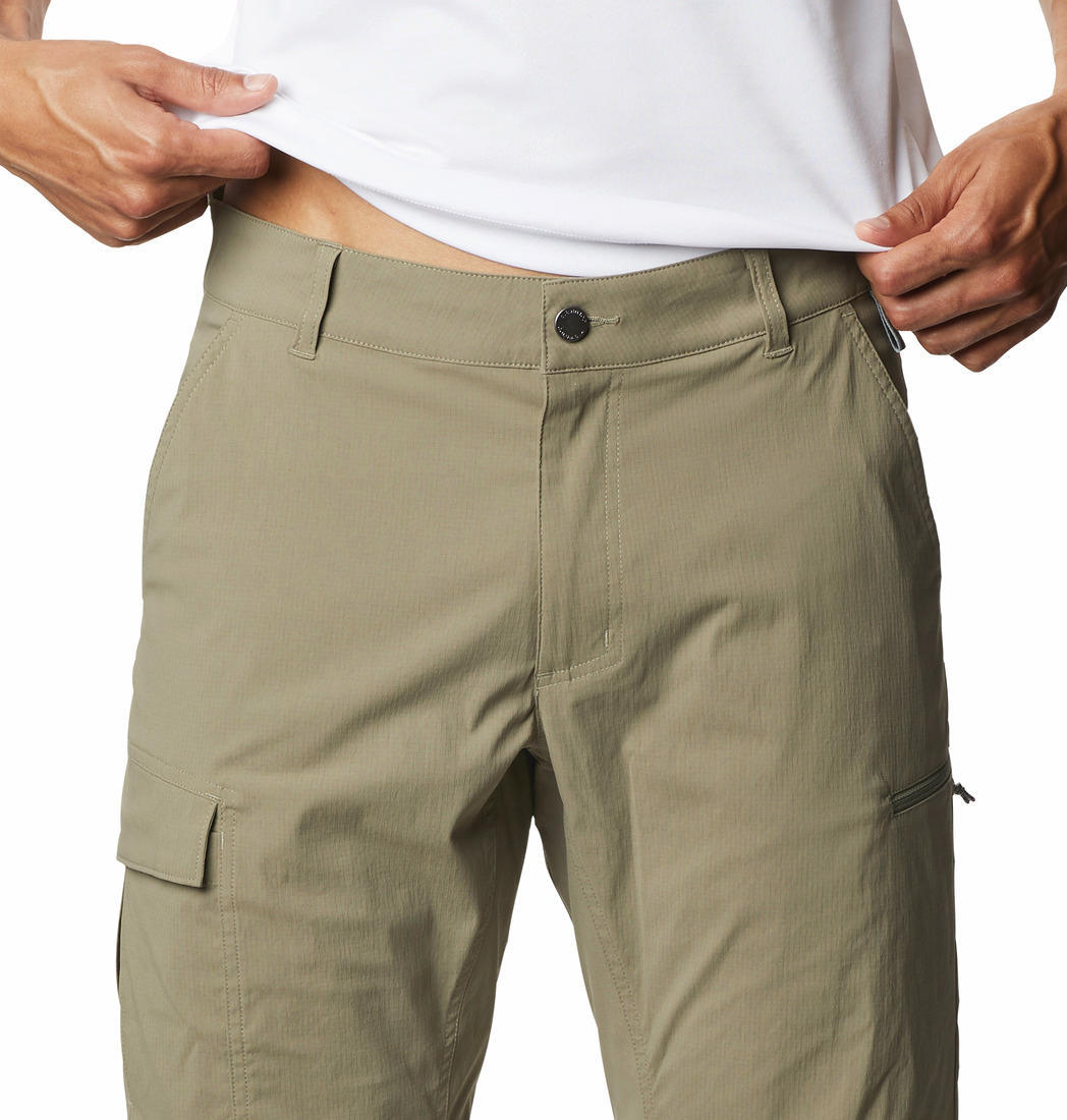 Columbia Men Beige Newton Ridge Convertible Pant