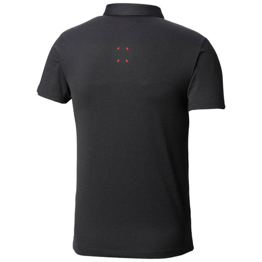 Columbia Men Black Triple Canyon Tech Polo T-Shirt