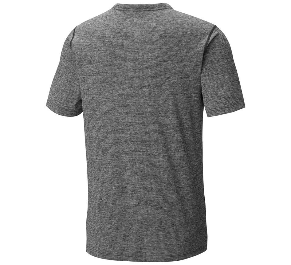 Columbia Men Grey Deschutes Runner Short Sleeve T-Shirt