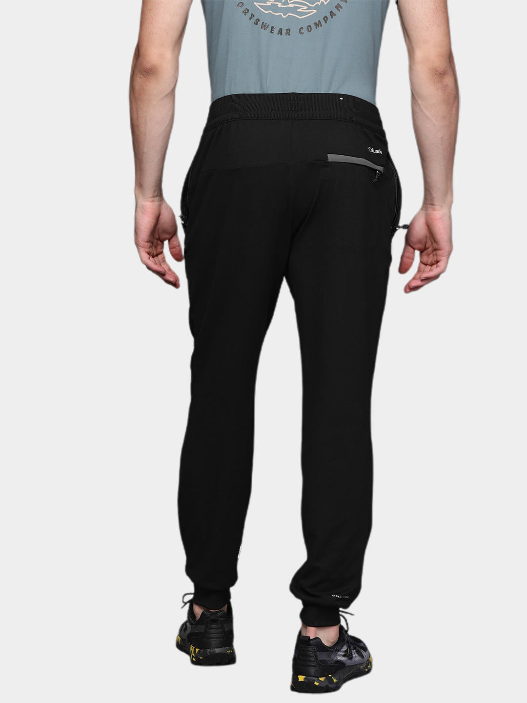 Columbia Men Black Tech Trail Knit Pant