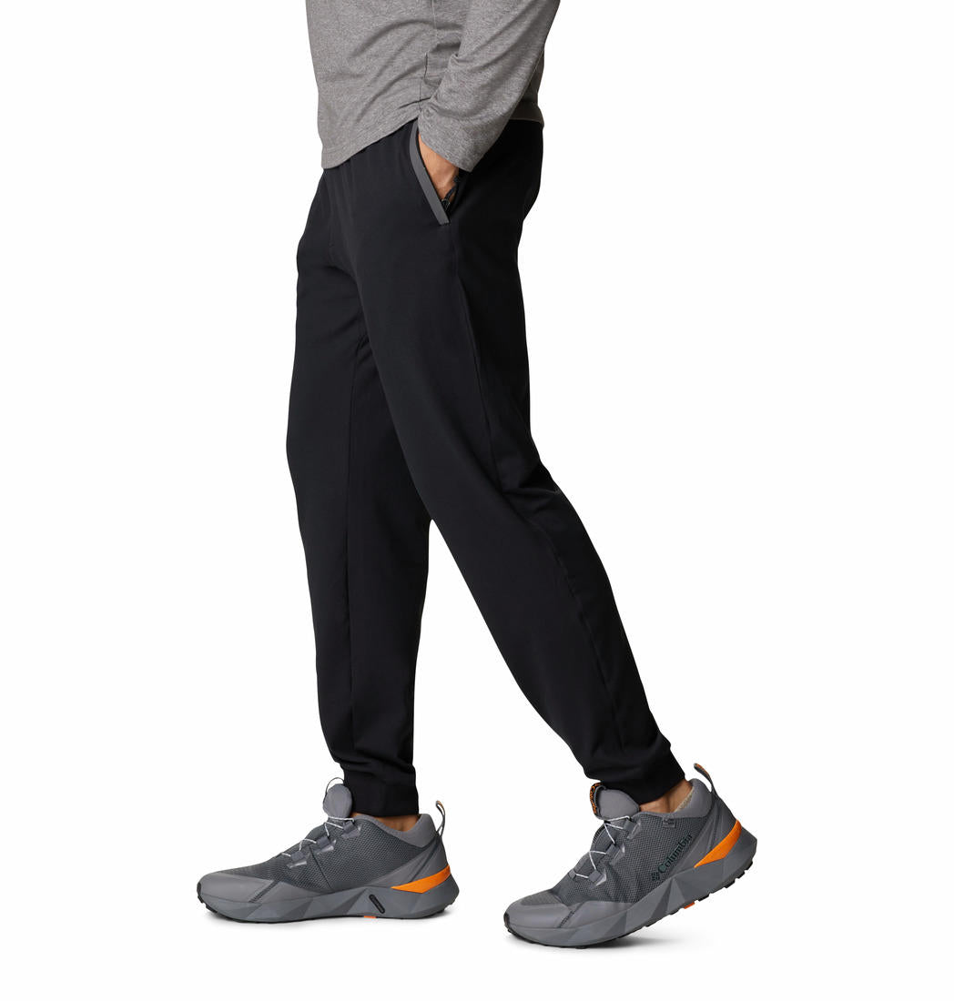 Columbia Men Black Tech Trail Knit Pant