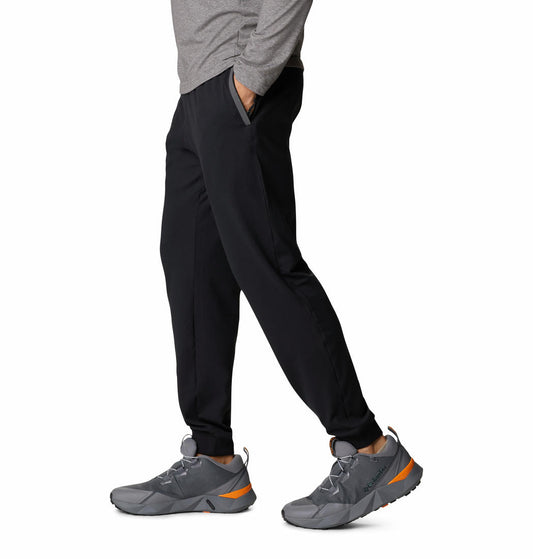 Columbia Men Black Tech Trail Knit Pant