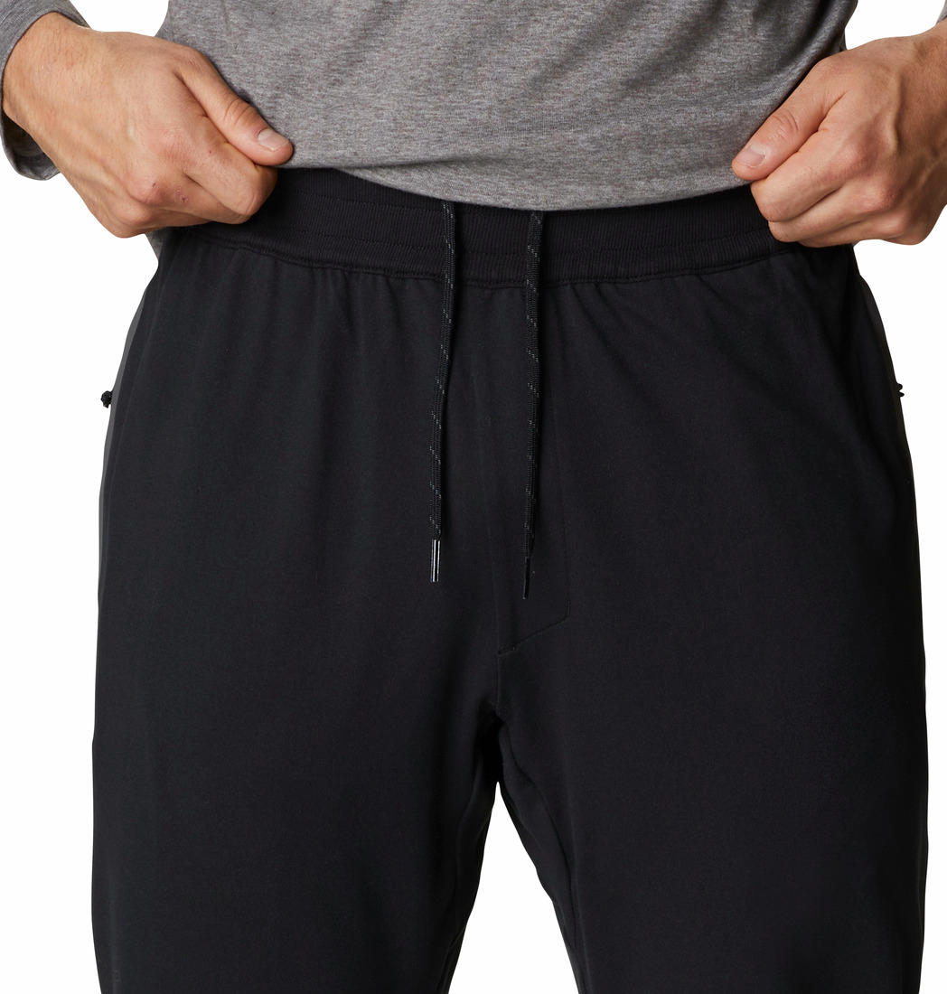 Columbia Men Black Tech Trail Knit Pant