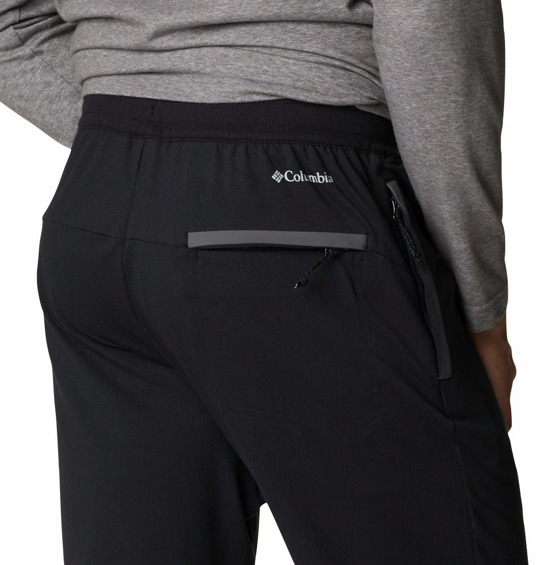 Columbia Men Black Tech Trail Knit Pant