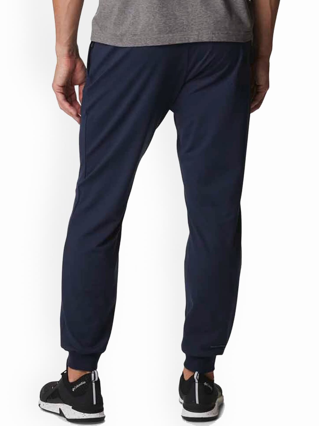 Columbia Men Navy Blue Tech Trail Knit Pant