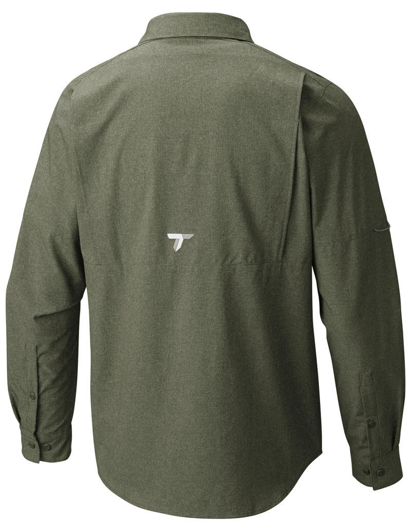 Columbia Men Green Irico Mens Long Sleeve Shirt