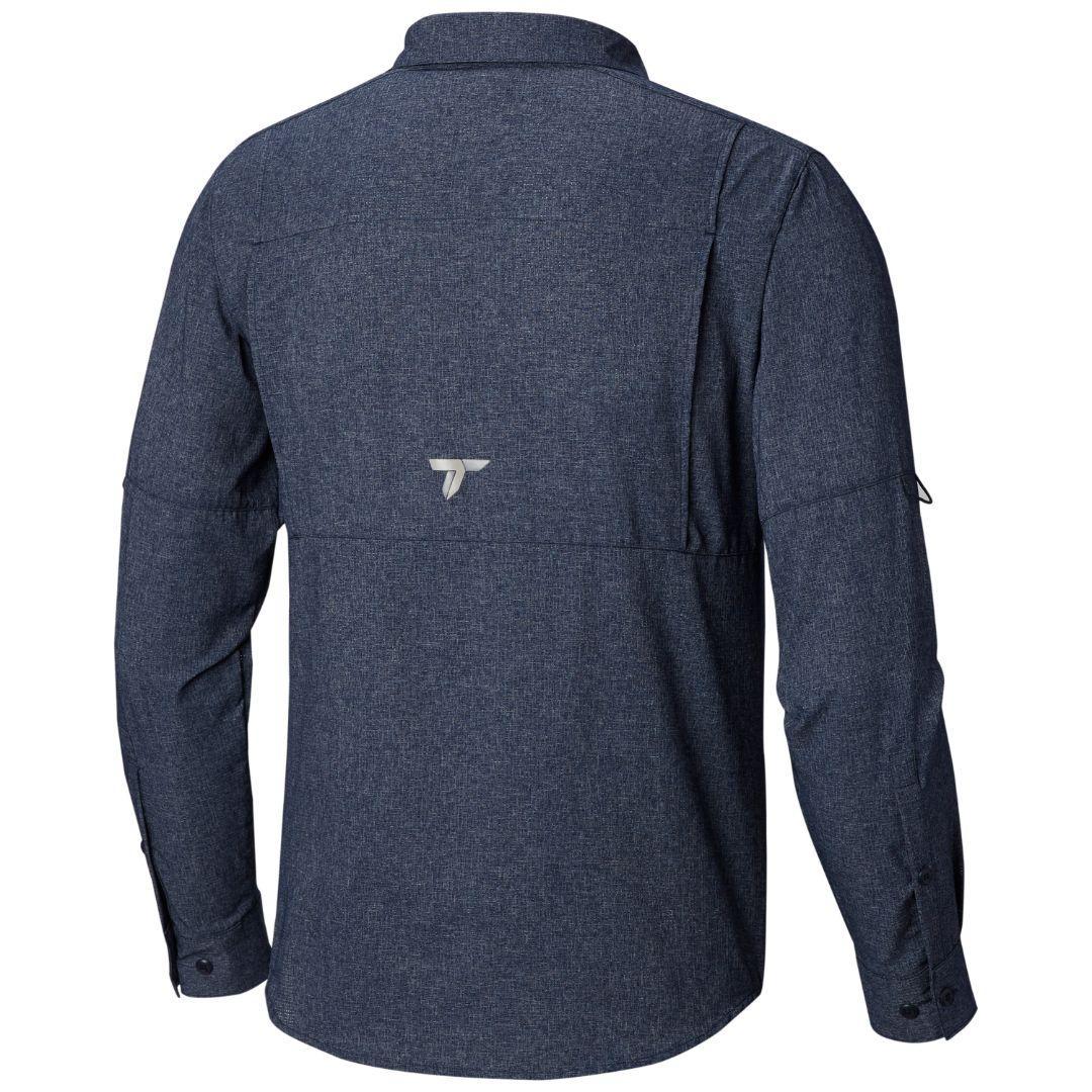 Columbia Men Blue Irico Mens Long Sleeve Shirt