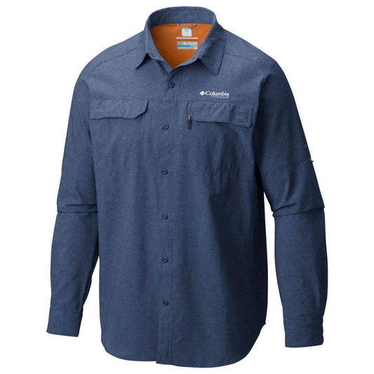 Columbia Men Blue Irico Mens Long Sleeve Shirt