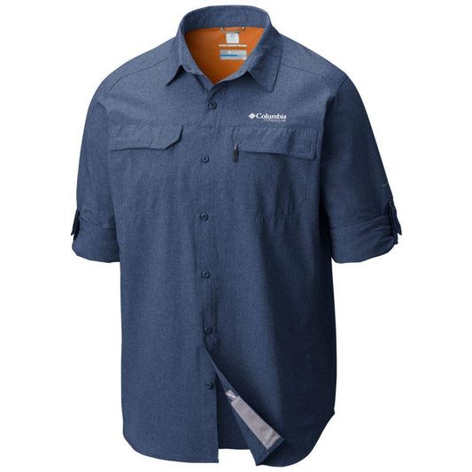 Columbia Men Blue Irico Mens Long Sleeve Shirt