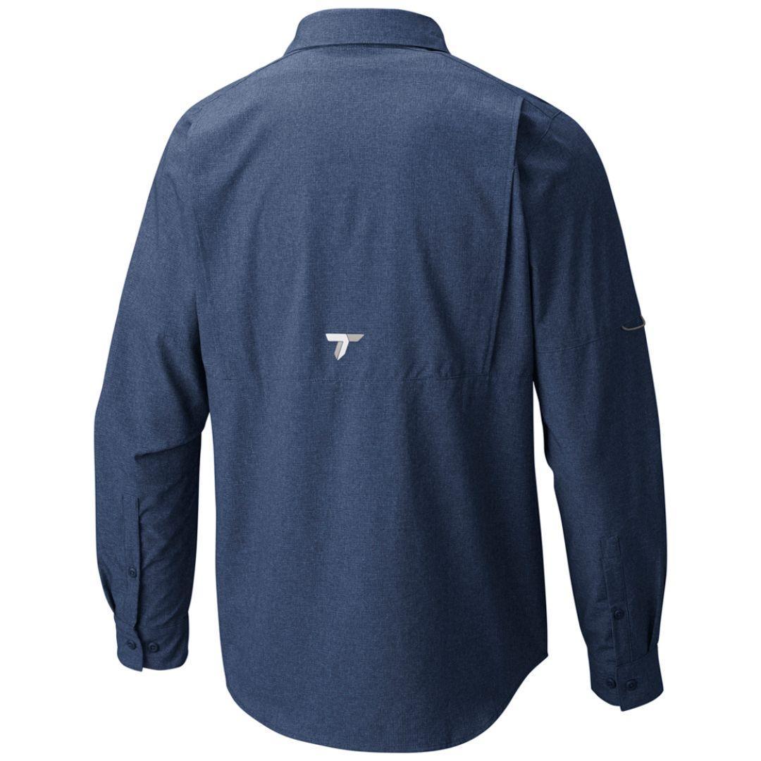 Columbia Men Blue Irico Mens Long Sleeve Shirt