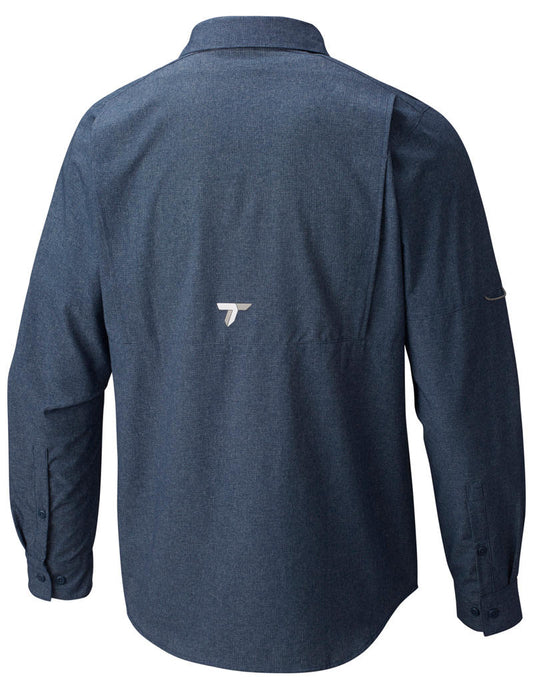 Columbia Men Blue Irico Mens Long Sleeve Shirt
