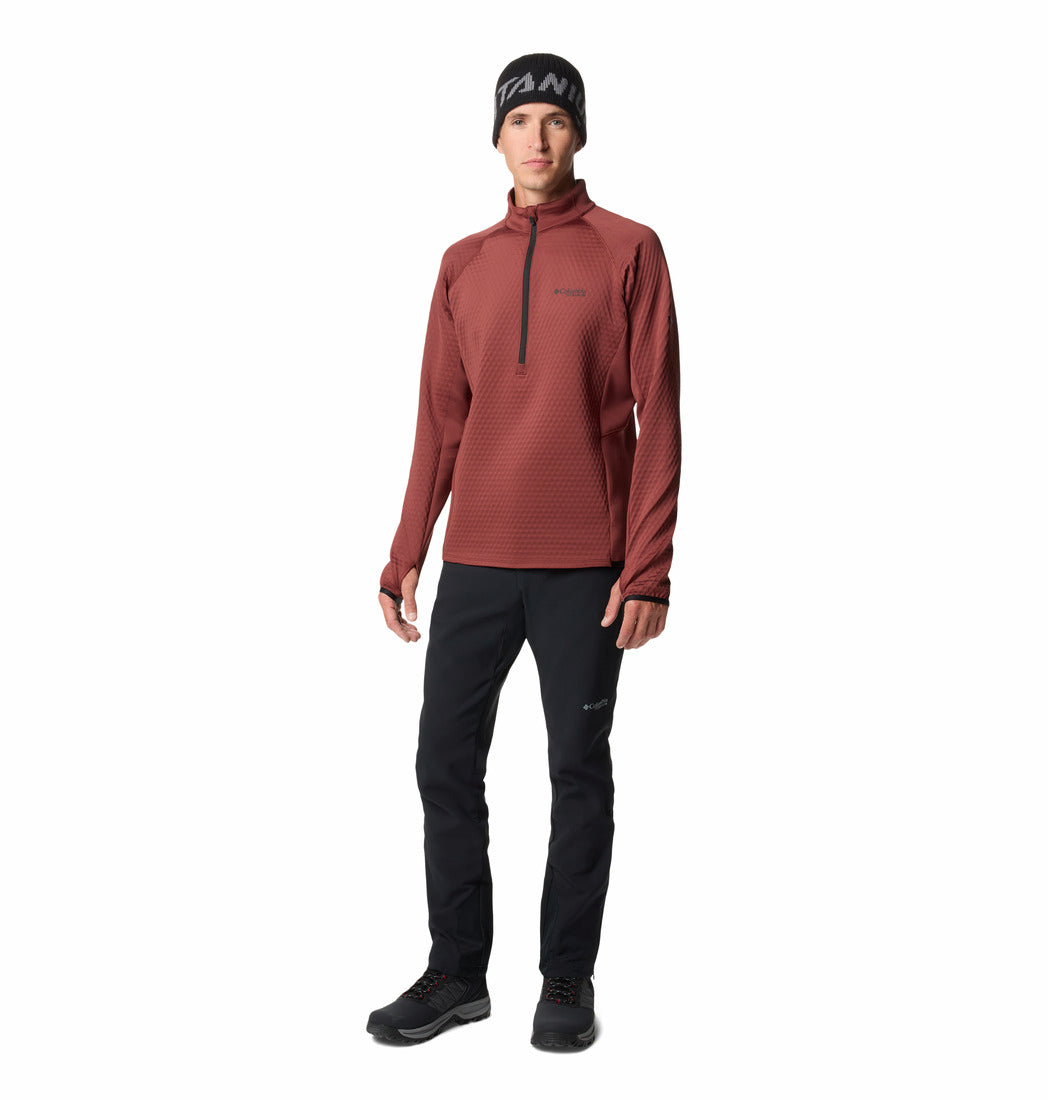 Columbia Men Black Omni-Heat Inifnity Vast Canyon Softshell Pant (Plus Size)