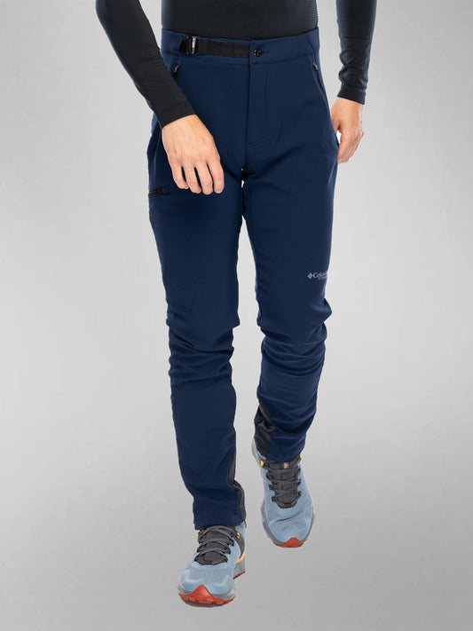 Columbia Mens Blue Vast Canyon Omni-Heat Infinity Softshell Pant