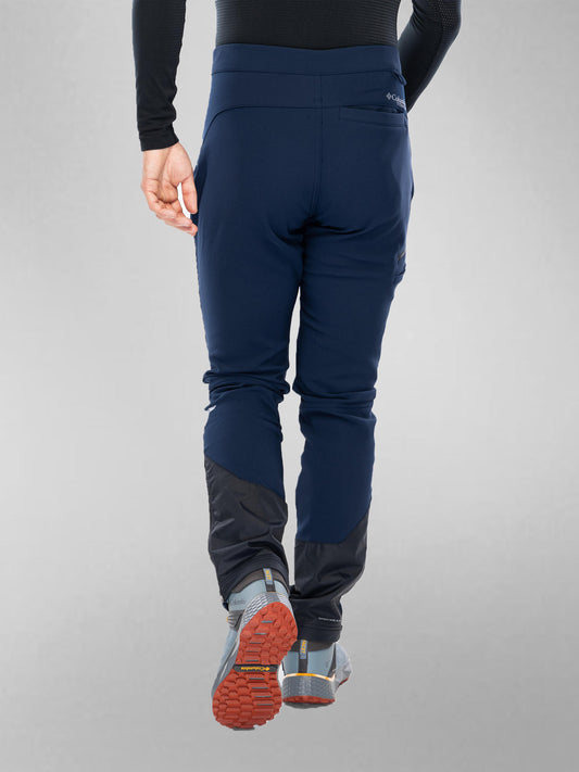 Columbia Mens Blue Vast Canyon Omni-Heat Infinity Softshell Pant