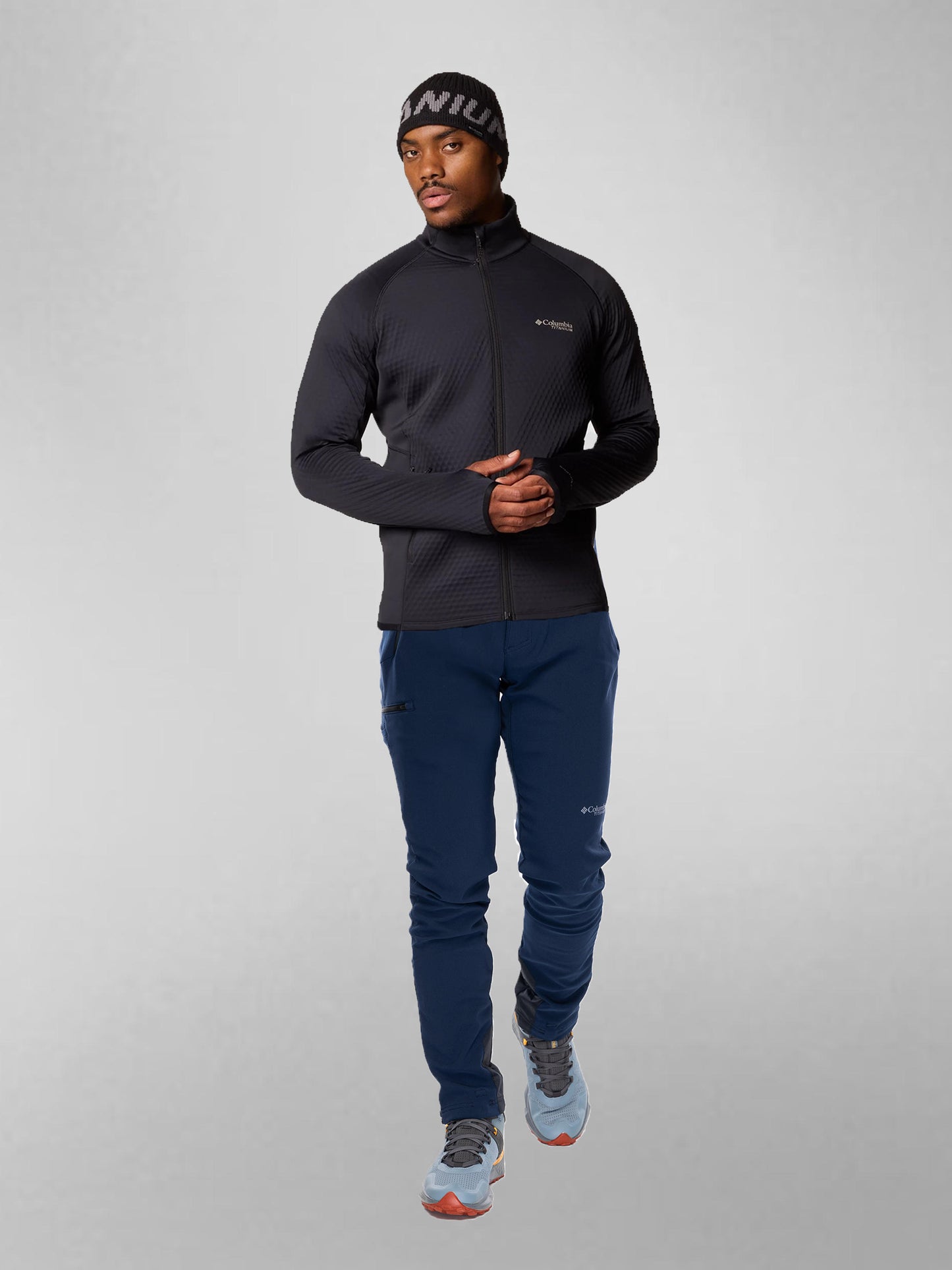 Columbia Mens Blue Vast Canyon Omni-Heat Infinity Softshell Pant