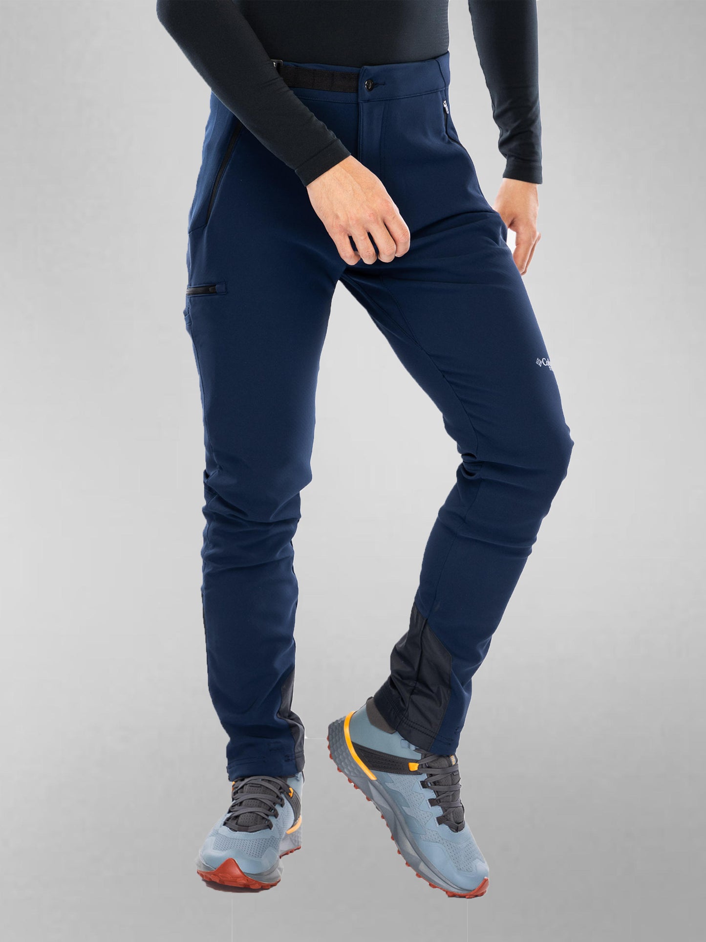 Columbia Mens Blue Vast Canyon Omni-Heat Infinity Softshell Pant