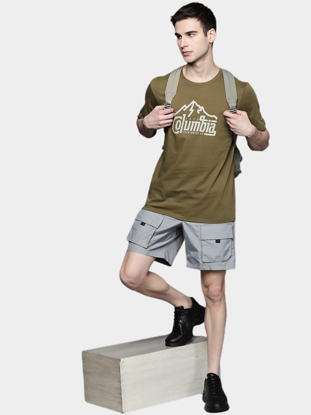 Columbia Men Green Path Lake Graphic Tee II