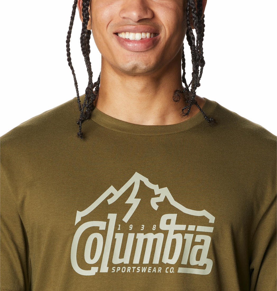 Columbia Men Green Path Lake Graphic Tee II