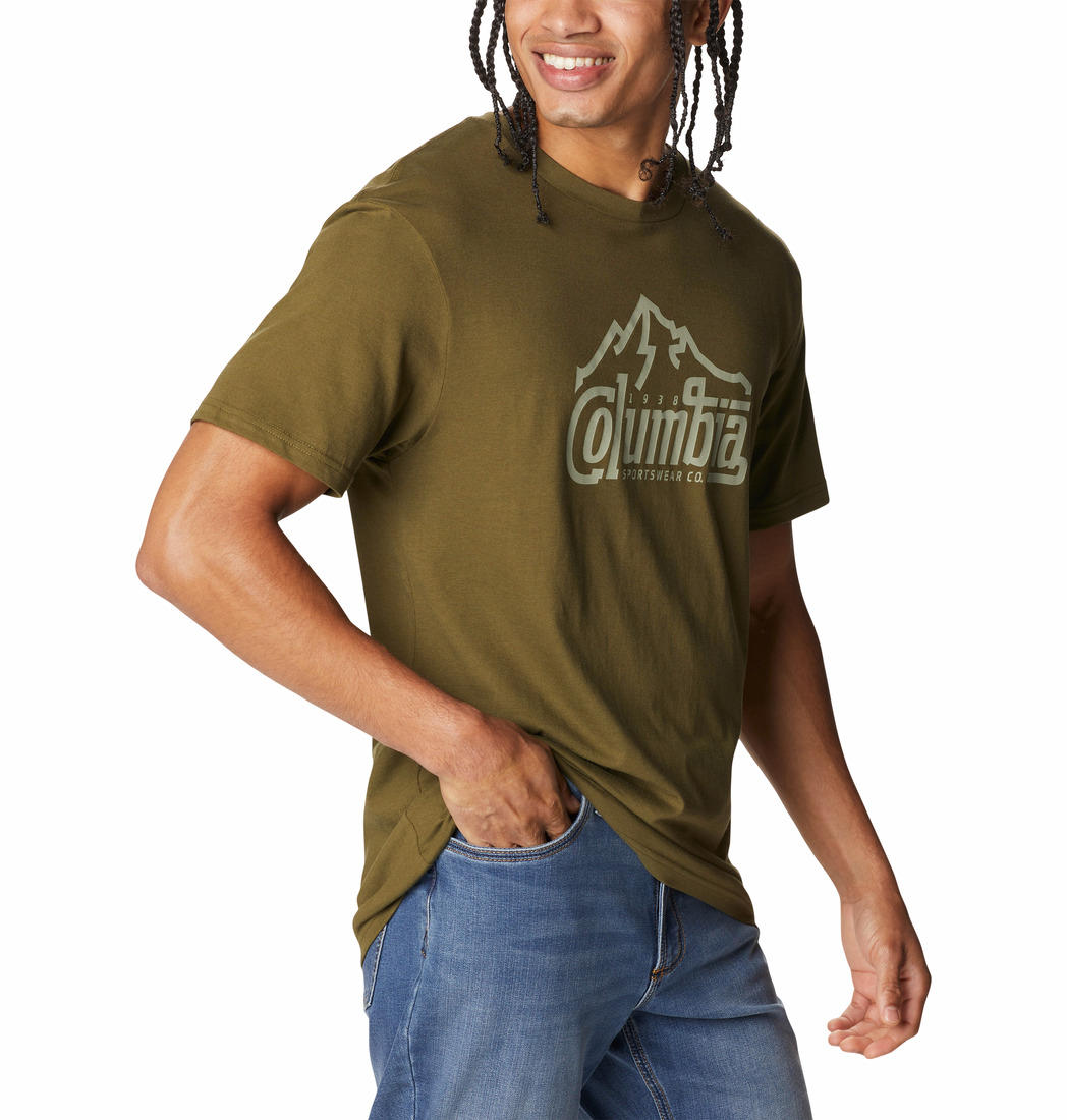 Columbia Men Green Path Lake Graphic Tee II