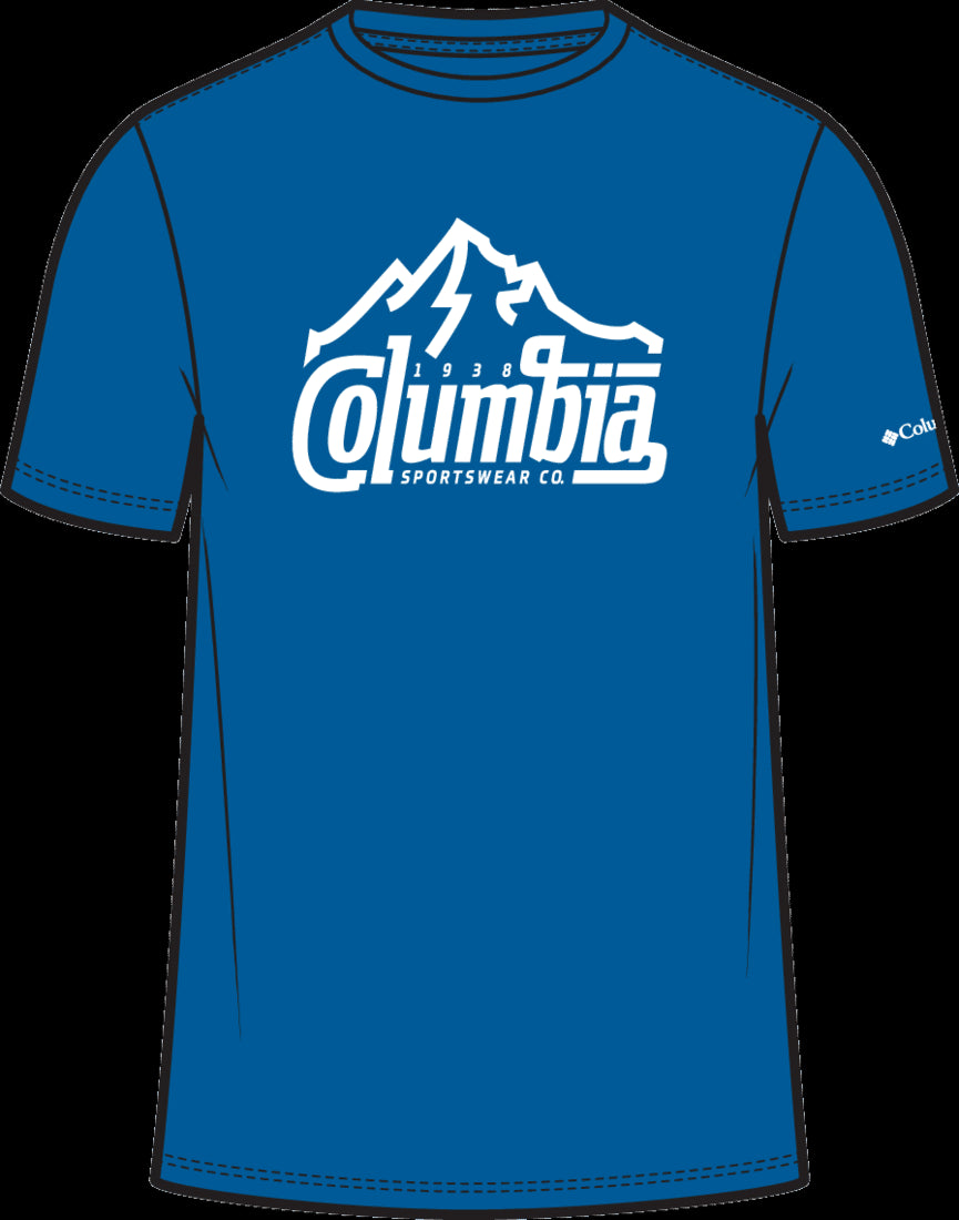 Columbia Men Blue Path Lake Graphic Tee II