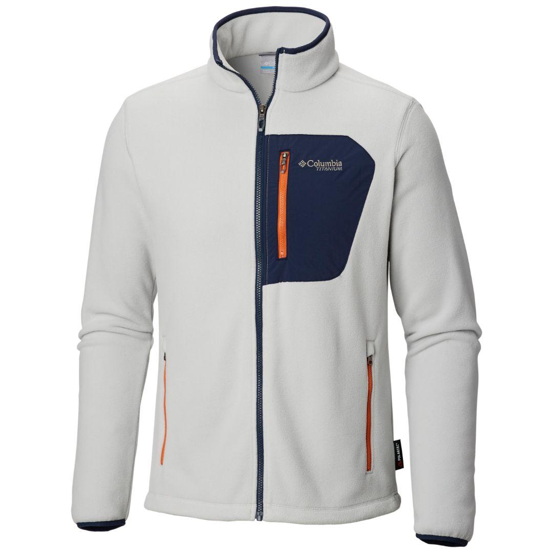 Columbia Men Black Titan Pass 2.0 Fleece Jacket