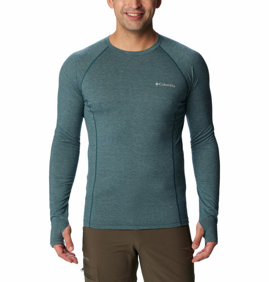 Columbia Mens Navy Blue Tunnel Springs Wool Crew