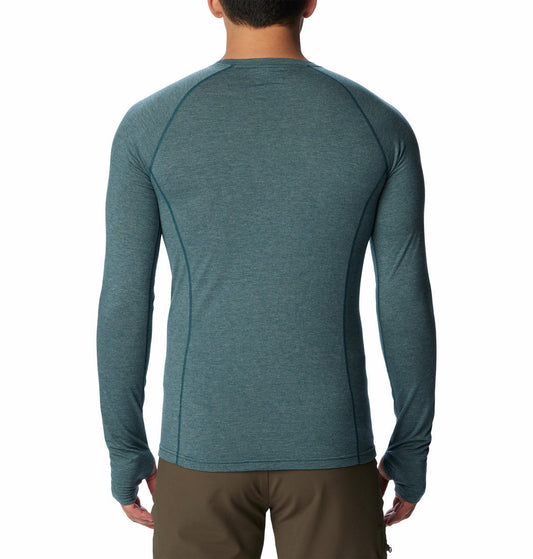 Columbia Mens Navy Blue Tunnel Springs Wool Crew