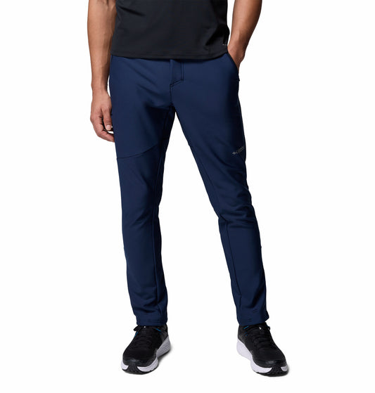 Columbia Men Navy Blue Omni-Shield Vast Canyon Softshell Pant (Plus Size)