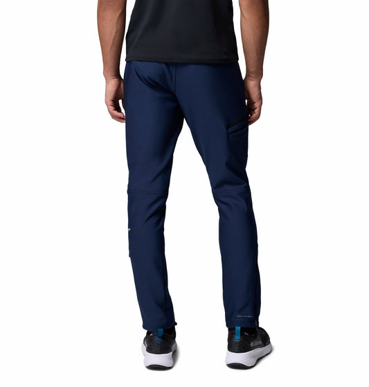 Columbia Men Navy Blue Omni-Shield Vast Canyon Softshell Pant (Plus Size)