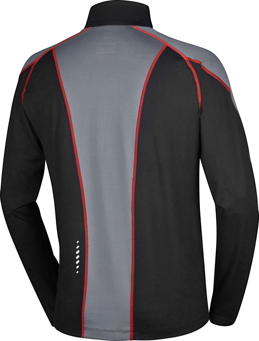 Columbia Men Black Freeze Degree II Half Zip Long Sleeve