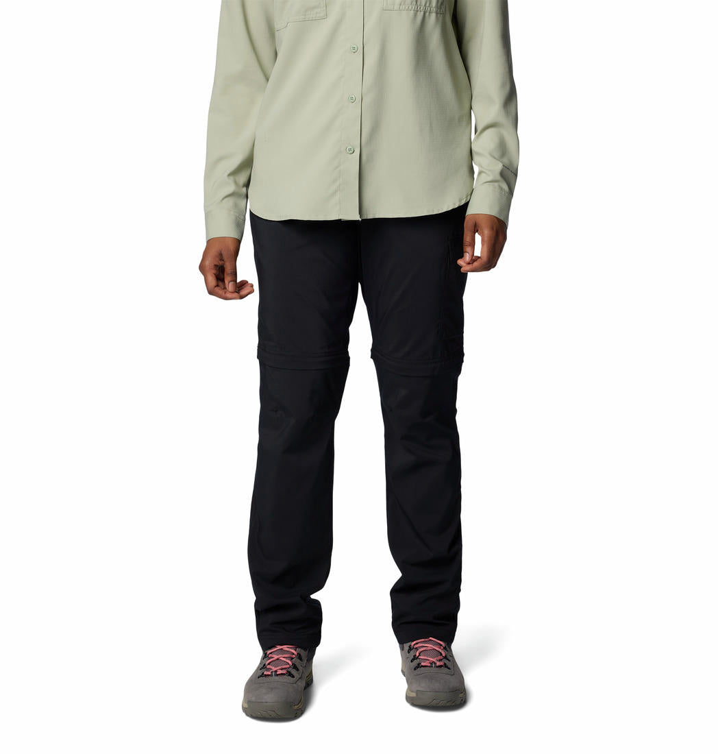 Columbia Womens Black Silver Ridge Utility Convertible Pant