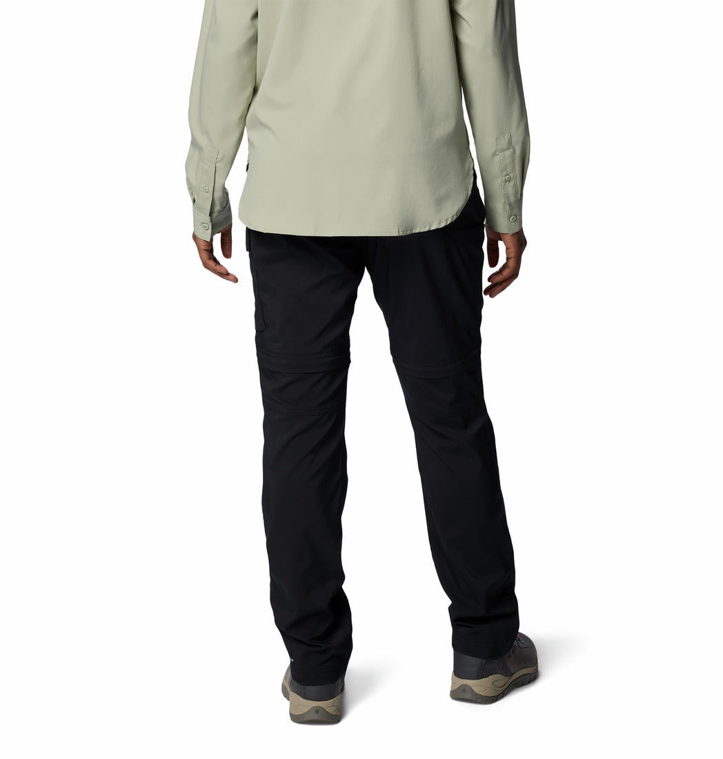 Columbia Womens Black Silver Ridge Utility Convertible Pant