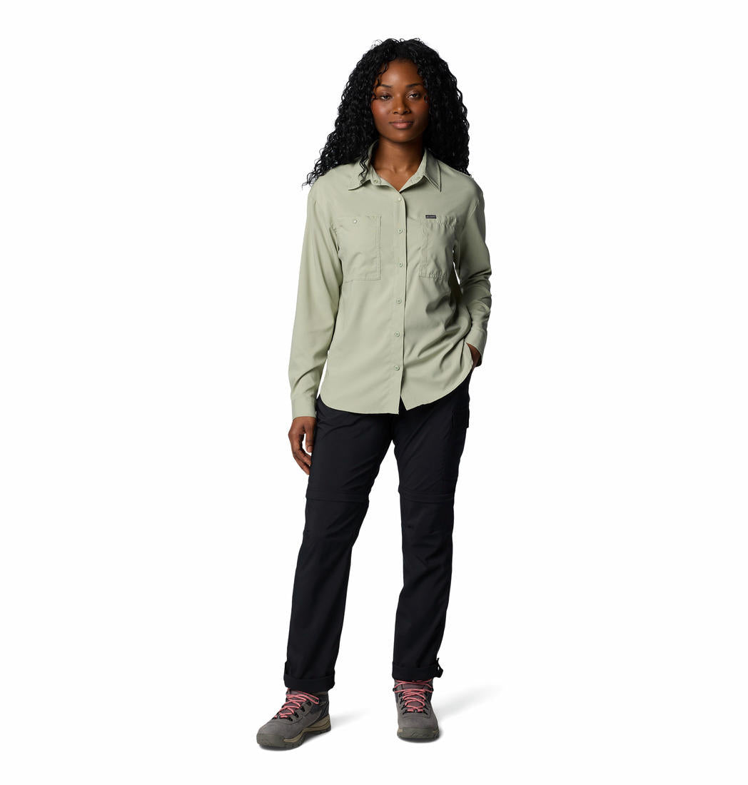 Columbia Womens Black Silver Ridge Utility Convertible Pant