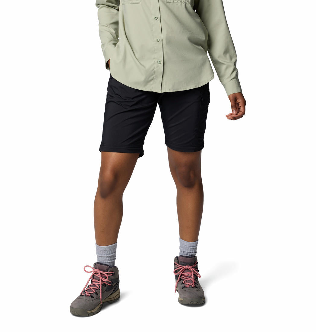 Columbia Womens Black Silver Ridge Utility Convertible Pant