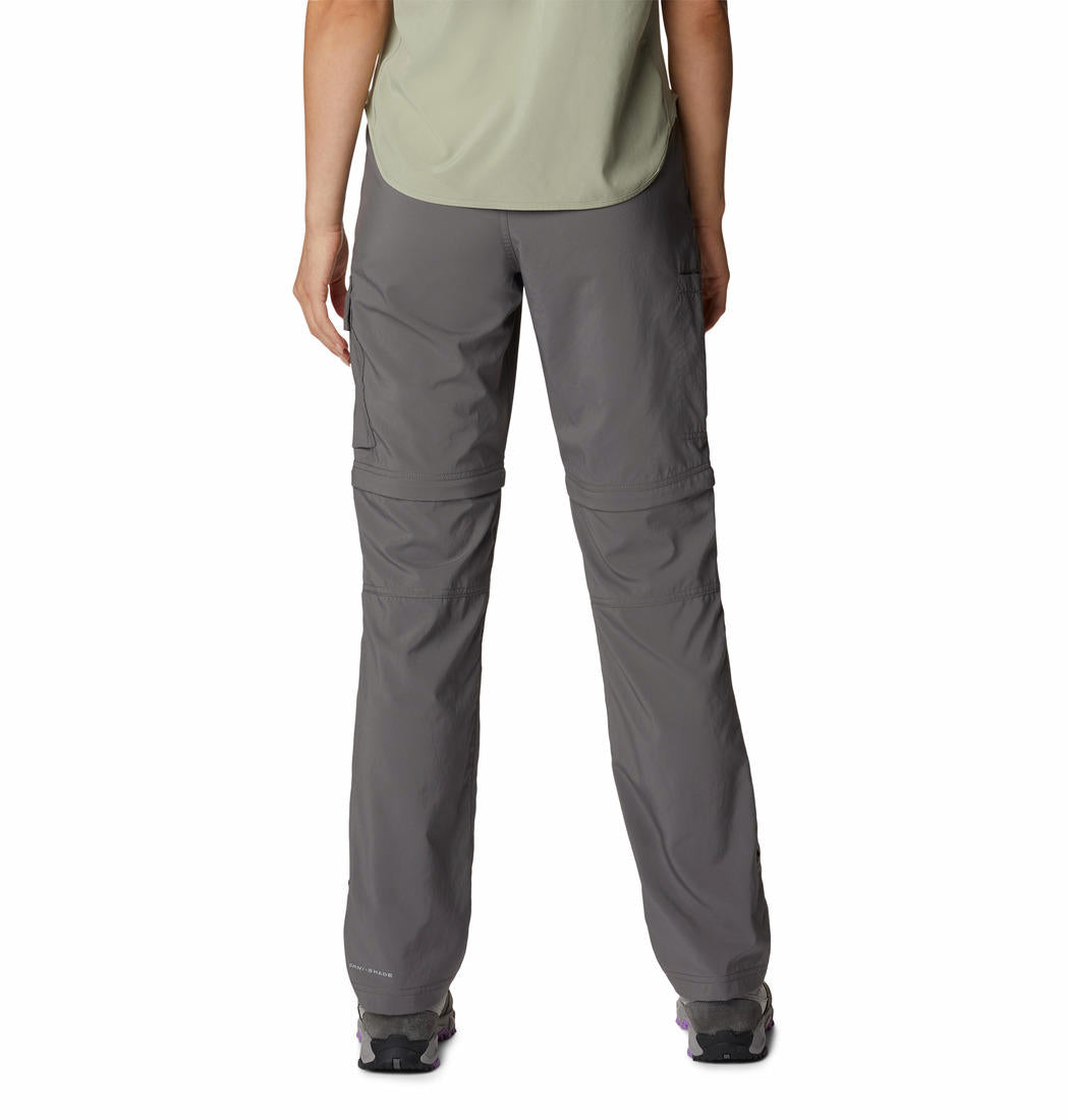Columbia Womens Grey Silver Ridge Utility Convertible Pant