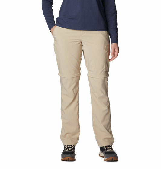 Columbia Womens Brown Silver Ridge Utility Convertible Pant