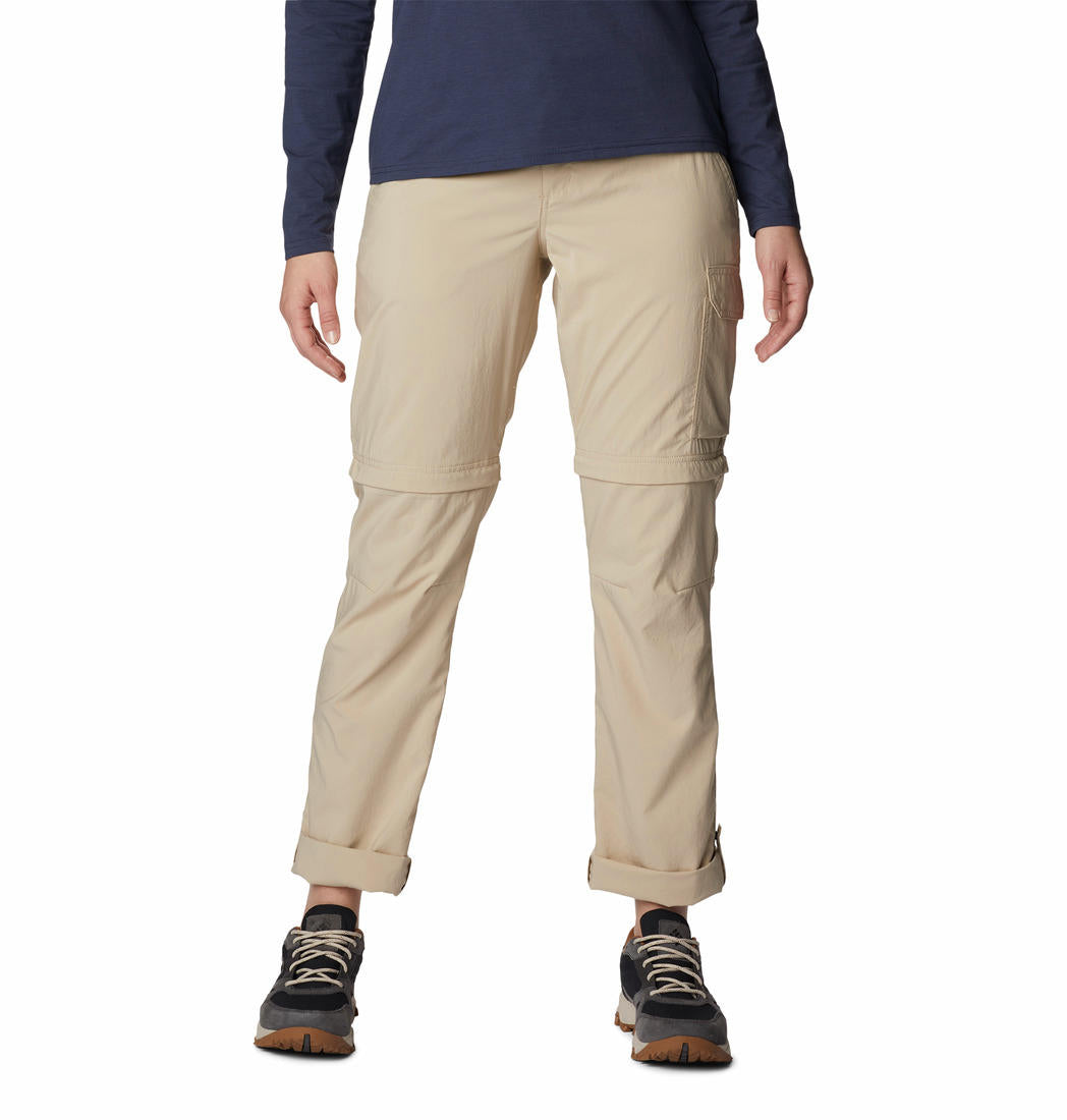 Columbia Womens Brown Silver Ridge Utility Convertible Pant