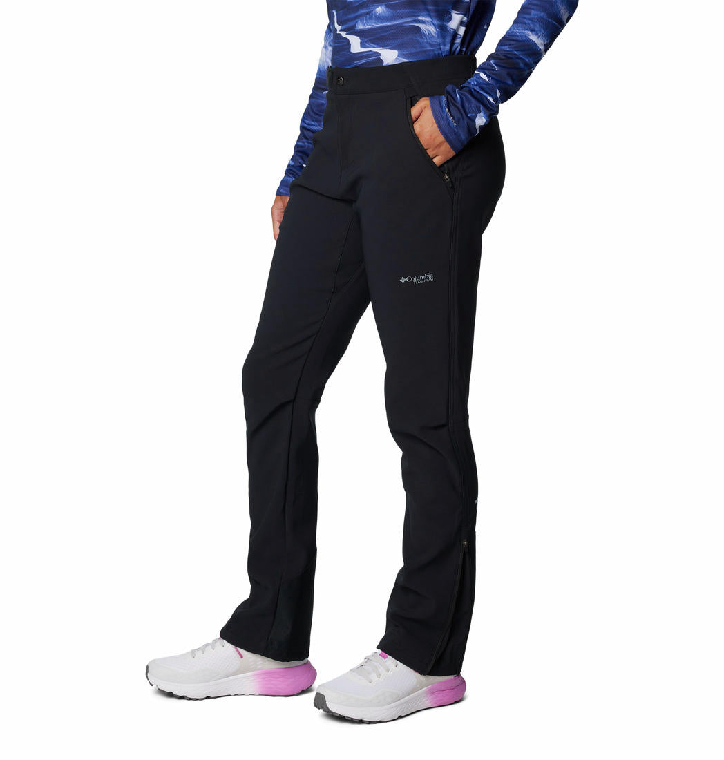 Columbia Womens Black Vast Canyon Omni-Heat Infinity Softshell Pant
