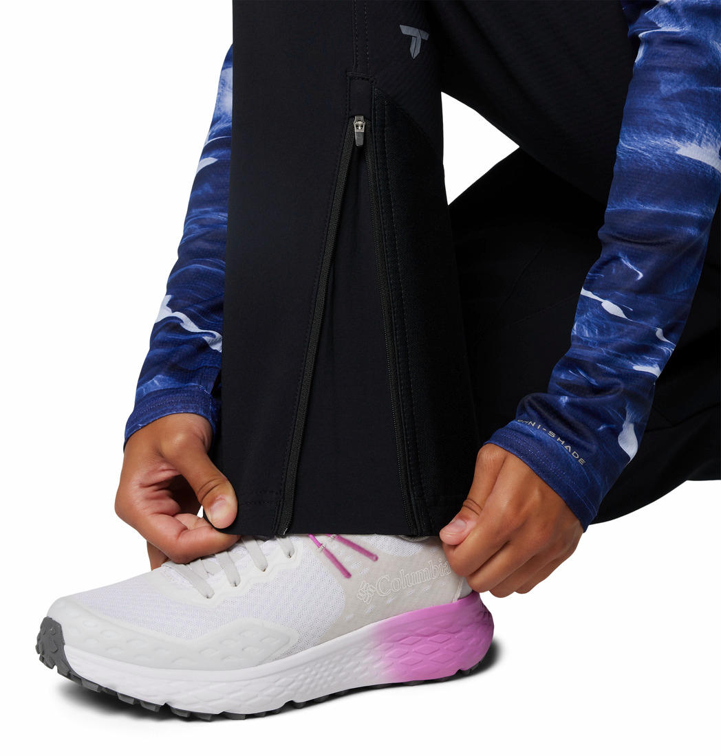 Columbia Womens Black Vast Canyon Omni-Heat Infinity Softshell Pant