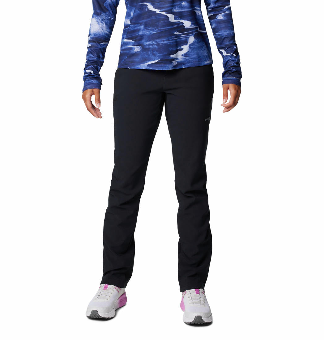 Columbia Womens Black Vast Canyon Omni-Heat Infinity Softshell Pant