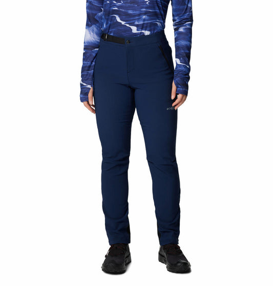 Columbia Womens Blue Vast Canyon Omni-Heat Infinity Softshell Pant
